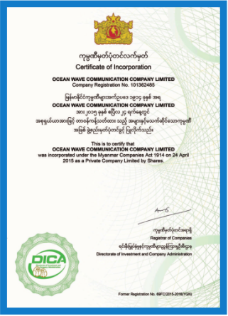 Company Registration Business License